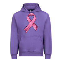 Tulip pink ribbon Urban Hoodie - HRA Design Shop