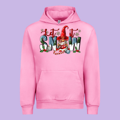 Let It Snow Urban Hoodie Designed By Fadigitalartstudio