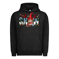Pigment Black let it snow Urban Hoodie - FaDigitalArtStudio
