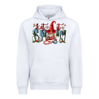 White let it snow Urban Hoodie - FaDigitalArtStudio