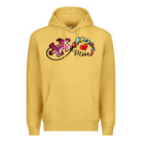 Antique Gold autism mom 1 Premium Hoodie - SublimationCraftShop