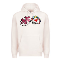 Pale Pink autism mom 1 Premium Hoodie - SublimationCraftShop