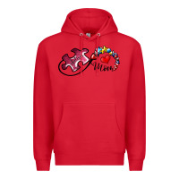 Red autism mom 1 Premium Hoodie - SublimationCraftShop