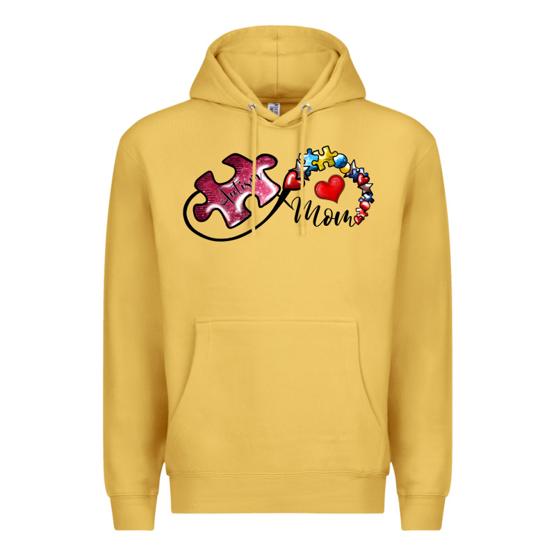 Autism Mom 1 Premium Hoodie by SublimationCraftShop | Teevron