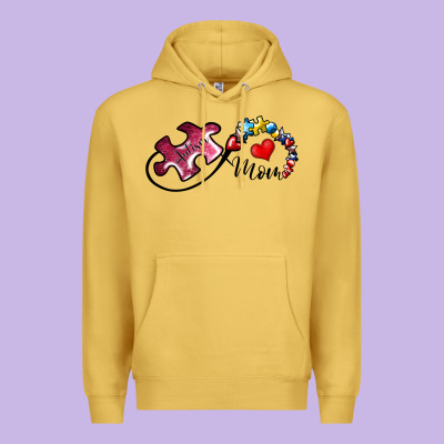 Autism Mom 1 Premium Hoodie Designed By Sublimationcraftshop