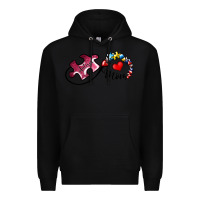 Black autism mom 1 Premium Hoodie - SublimationCraftShop