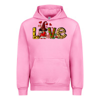 Fuchsia Pink love gnomes Urban Hoodie - FaDigitalArtStudio