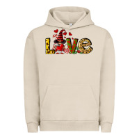Pigment French Oak love gnomes Urban Hoodie - FaDigitalArtStudio