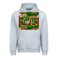 Heather Grey St. patrick's day love gnome tumbler Urban Hoodie - Neo Western