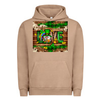Pigment Burro St. patrick's day love gnome tumbler Urban Hoodie - Neo Western