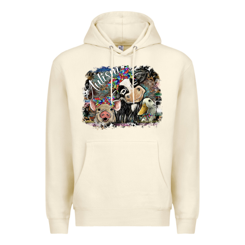Autism Premium Hoodie by SublimationCraftShop | Teevron