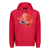 Cardinal red baseball helmet fa element Premium Hoodie - FaDigitalArtStudio