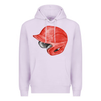 Lilac red baseball helmet fa element Premium Hoodie - FaDigitalArtStudio