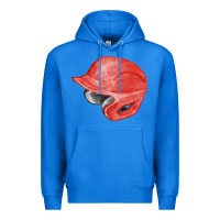 True Royal red baseball helmet fa element Premium Hoodie - FaDigitalArtStudio