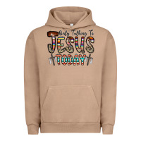 Pigment Burro only talking jesus today Urban Hoodie - CowhideDigitalArt