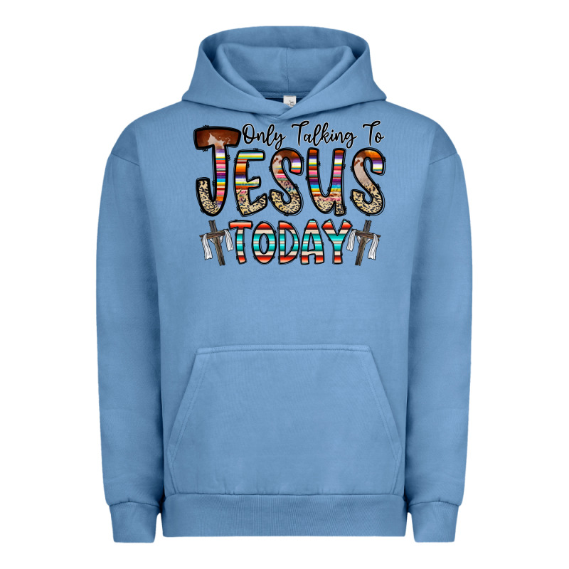 Only Talking Jesus Today Urban Hoodie by CowhideDigitalArt | Teevron