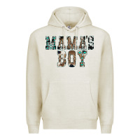 Oatmeal Heather Western Mama's Boy Premium Hoodie - CowhideDigitalArt
