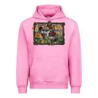 Fuchsia Pink rodeo Urban Hoodie - SublimationCraftShop