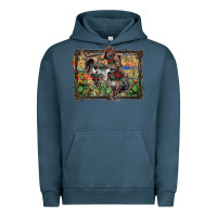 Pigment Midnight Navy rodeo Urban Hoodie - SublimationCraftShop