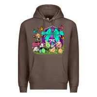 Coffee Easter Farm Animal Easter Day Premium Hoodie - Neo Western