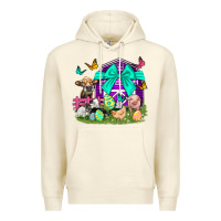 Sandshell Easter Farm Animal Easter Day Premium Hoodie - Neo Western