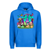 True Royal Easter Farm Animal Easter Day Premium Hoodie - Neo Western
