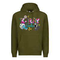Army Green x ray tech Premium Hoodie - AdoDesignShop