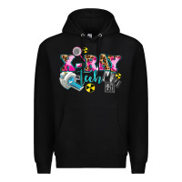 Black x ray tech Premium Hoodie - AdoDesignShop