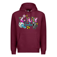 Burgundy x ray tech Premium Hoodie - AdoDesignShop
