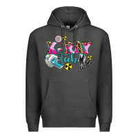 Charcoal Heather x ray tech Premium Hoodie - AdoDesignShop