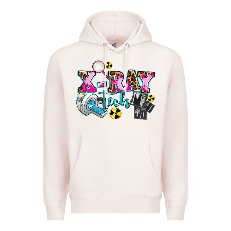 X Ray Tech Premium Hoodie by AdoDesignShop | Teevron