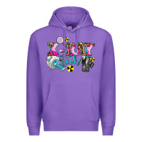 Purple x ray tech Premium Hoodie - AdoDesignShop