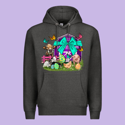 Easter Farm Animal Easter Day Premium Hoodie Designed By Neo Western