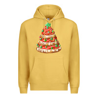Antique Gold red christmas cookie cake fa element Premium Hoodie - FaDigitalArtStudio