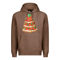 Chestnut red christmas cookie cake fa element Premium Hoodie - FaDigitalArtStudio
