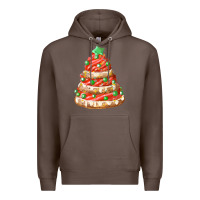Coffee red christmas cookie cake fa element Premium Hoodie - FaDigitalArtStudio