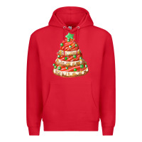 Red red christmas cookie cake fa element Premium Hoodie - FaDigitalArtStudio
