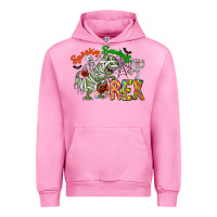 Fuchsia Pink spooky sourus Urban Hoodie - CowhideDigitalArt