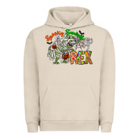 Pigment French Oak spooky sourus Urban Hoodie - CowhideDigitalArt