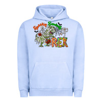 Pigment Grape Ice spooky sourus Urban Hoodie - CowhideDigitalArt