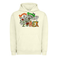 Pigment Pistachio spooky sourus Urban Hoodie - CowhideDigitalArt