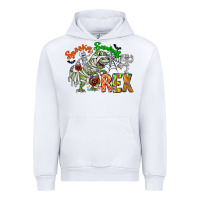 White spooky sourus Urban Hoodie - CowhideDigitalArt