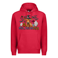Cardinal Moo I Mean Boo Premium Hoodie - CowhideDigitalArt
