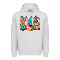 Dove Grey Easter gnomies Easter Day Premium Hoodie - Neo Western