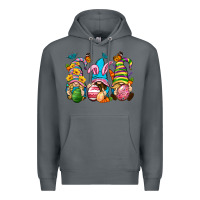 Rock Easter gnomies Easter Day Premium Hoodie - Neo Western