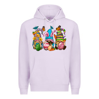 Lilac Easter gnomies Easter Day Premium Hoodie - Neo Western