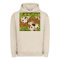 Pigment French Oak St. Patrick's Day shamrock tumbler Urban Hoodie - Neo Western