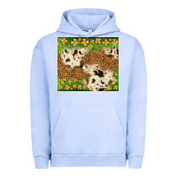 Pigment Grape Ice St. Patrick's Day shamrock tumbler Urban Hoodie - Neo Western