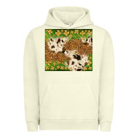 Pigment Pistachio St. Patrick's Day shamrock tumbler Urban Hoodie - Neo Western