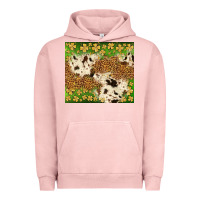 Pigment Salmon St. Patrick's Day shamrock tumbler Urban Hoodie - Neo Western